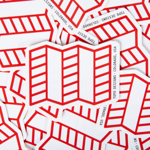 Topo Designs Sticker Pack