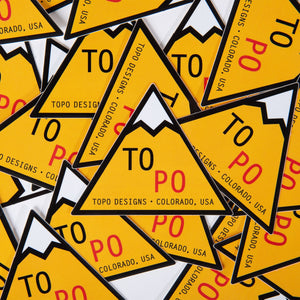 Topo Designs Sticker Pack