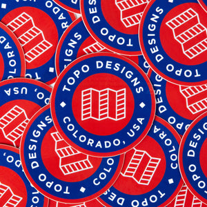 Topo Designs Sticker Pack
