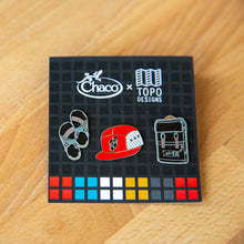 Load image into Gallery viewer, Topo Designs x Chaco Pin Set
